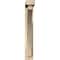 Ekena Millwork Thorton Block Rough Sawn Bracket w/ Offset Brace, Douglas Fir, 4"W x 20"D x 28"H BKT0402X20X28THR05RDF - alternate 4